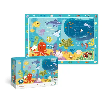 Dodo Puzzle s hledáním obrázků - Oceán 80 dílků - TM Toys