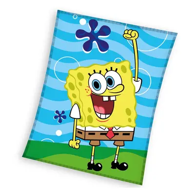 Dětská deka Sponge Bob Zábava v Moři 130x170 cm