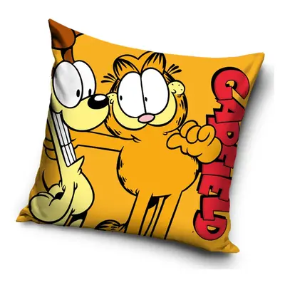 Povlak na polštářek Garfield a kamarád Odie