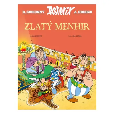 Asterix 41 - Zlatý menhir - René Goscinny