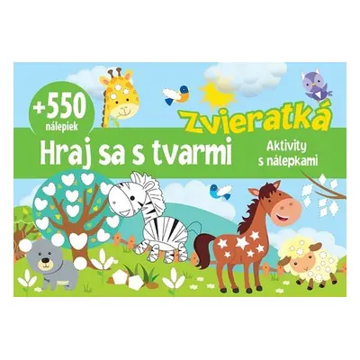 Zvieratká +550 nálepiek