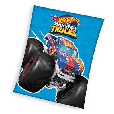 Dětská deka Hot Wheels Monster Trucks 130x170 cm