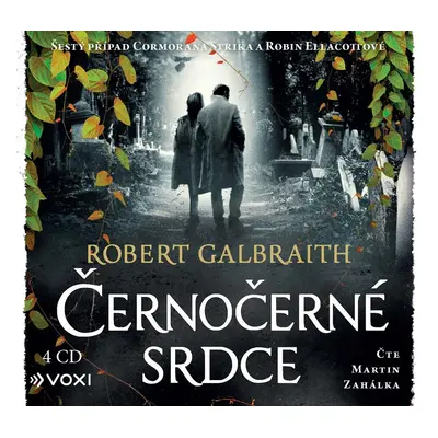 Černočerné srdce - CDmp3 - Robert Galbraith