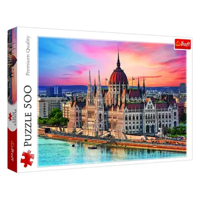 Trefl Puzzle Budova parlamentu, Budapešť / 500 dílků - Trefl