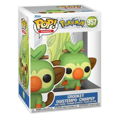 Funko POP Games: Pokemon S14 - Grookey (EMEA)