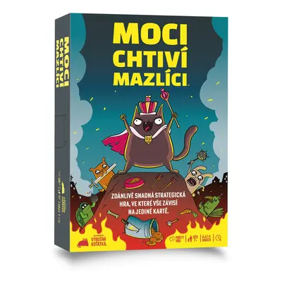 Mocichtiví mazlíci - karetní hra