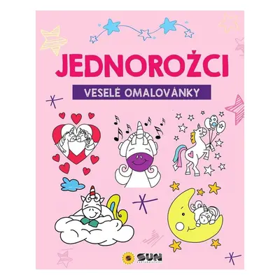 Jednorožci - Veselé omalovánky