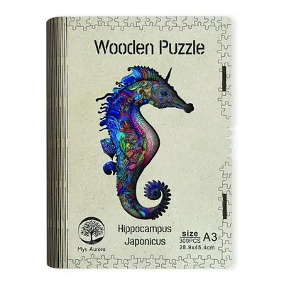 Wooden puzzle Hippocampus Japonicus A3 - EPEE