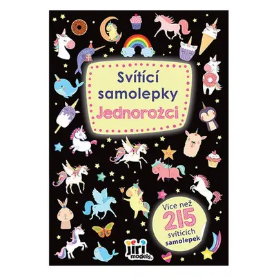 Jednorožci - Svítící samolepky