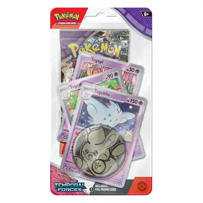 Pokémon TCG: Scarlet & Violet 05 Temporal Forces - Premium Checklane Blister