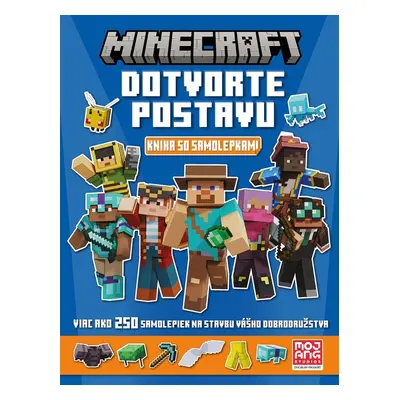 Minecraft - Dotvorte postavu - Kniha so samolepkami - Kolektiv