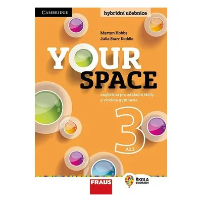 Your Space 3 pro ZŠ a VG - Učebnice, 2. vydání - Martyn Hobbs