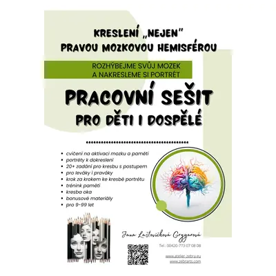 Kreslení „nejen” pravou mozkovou hemisférou - Jana Laštovičková Grygarová