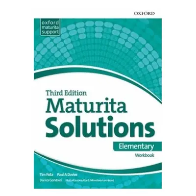 Maturita Solutions, Elementary Workbook (SK Edition), 3rd - Tim Falla