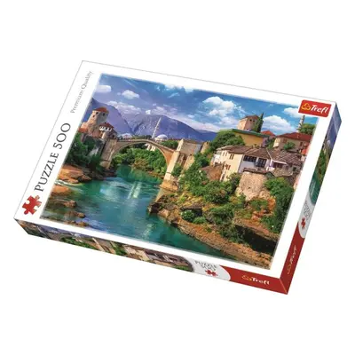 Trefl Puzzle Starý most v Mostaru / 500 dílků