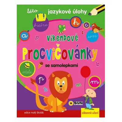 Jazykové úlohy - Víkendové procvičovánky se samolepkami