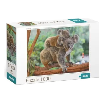 Puzzle Koala s mládětem 1000 dílků