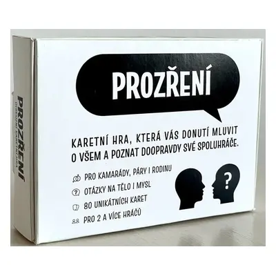 Prozření - Karetní hra - Václav Bolech