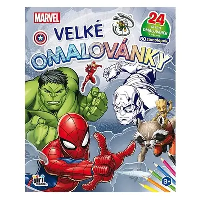 Marvel - Velké omalovánky