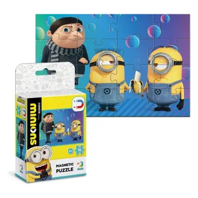 Magnetické puzzle Mimoni: Malý Gru 16 dílků