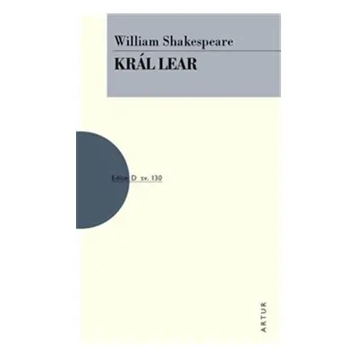 Král Lear, 2. vydání - William Shakespeare