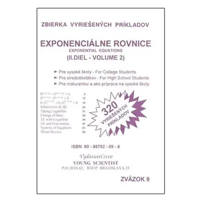 Exponenciálne rovnice 2 - Marián Olejár