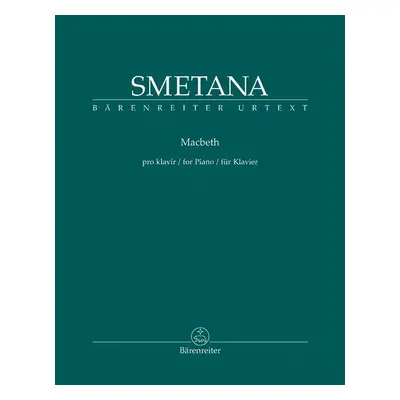 Macbeth pro klavír - Bedřich Smetana