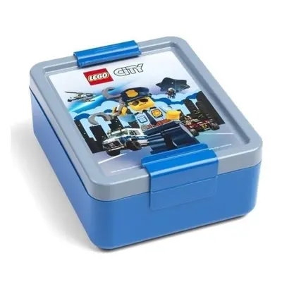 Box na svačinu LEGO City - modrá