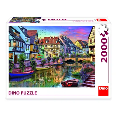 Puzzle Romantický podvečer 2000 dílků - Dino