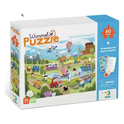 Puzzle Doprava na venkově 60 dílků