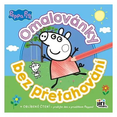 Prasátko Peppa - Omalovánky bez přetahování