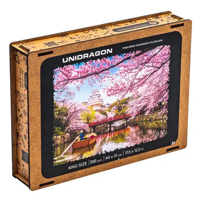 UNIDRAGON dřevěné puzzle SAKURA velikost KS (43x30cm) - EPEE