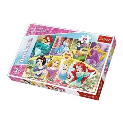 Trefl Puzzle Disney Princess / 24 dílků MAXI