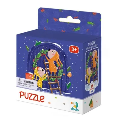 Dodo Puzzle Očekávání svátků 16 dílků