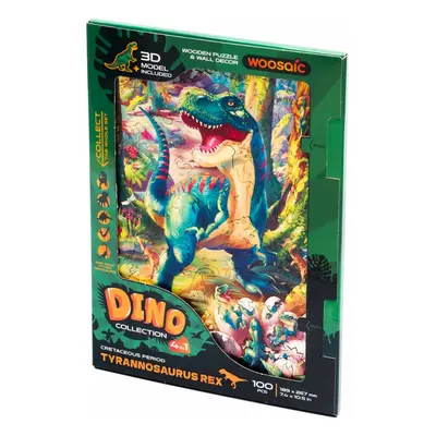 UNIDRAGON dřevěné puzzle Woosaic DINOSAURUS - TYRANNOSAURUS REX (18,9x26,7cm) - EPEE Star Wars