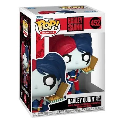 Funko POP Heroes: DC - Harley Quinn with Pizza