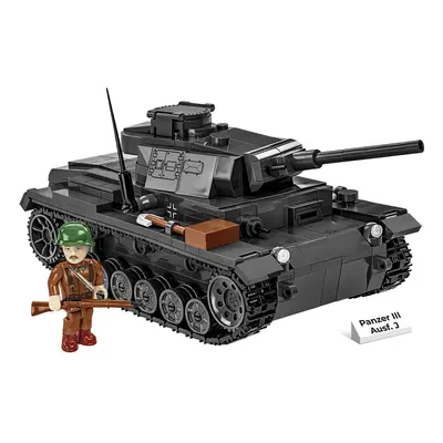 COBI 2289 II WW Panzer III Ausf J, 1:35, 590 k, 1 f