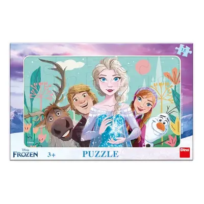 Puzzle deskové Ledové království 15 dílků