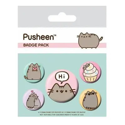 Sada odznaků - Pusheen Hi - EPEE