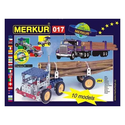 Merkur 017 Kamión 202 dílů, 10 modelů