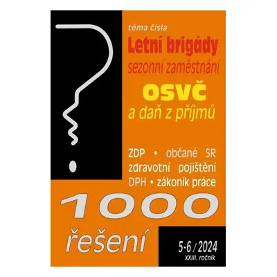 1000 řešení 5-6/2024 Letní brigády