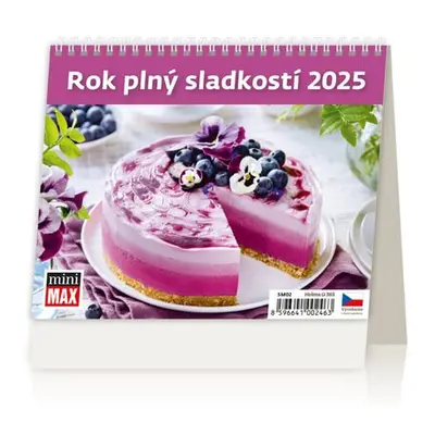 Kalendář stolní 2025 - MiniMax Rok plný sladkostí