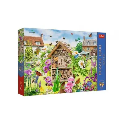 Puzzle Premium Plus - Čajový čas: Domeček pro včelky 1000 dílků 68,3x48cm v krabici 40x27x6cm - 