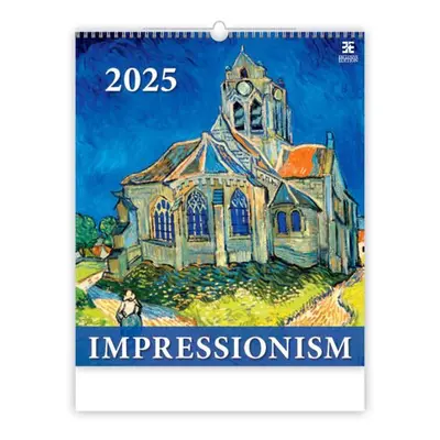 Kalendář nástěnný 2025 - Impressionism, 1. vydání