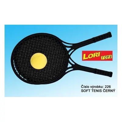 Soft tenis plast černý 53cm+míček v síťce - LEGO® Pirates