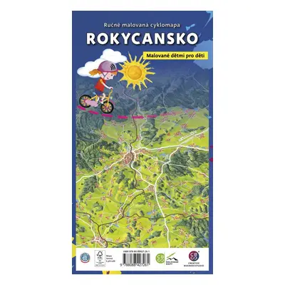 Rokycansko dětem - Ručně malovaná cyklomapa