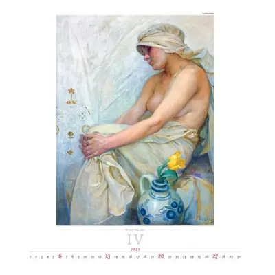 Kalendář nástěnný 2025 - Alfons Mucha