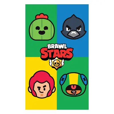 Dětský ručník Brawl Stars Portréty 30x50 cm