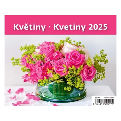 Kalendář stolní 2025 - MiniMax Květiny / Kvetiny