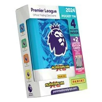 Panini PREMIER LEAGUE 2023/2024 ADRENALYN karty - plechová krabička (pocket)